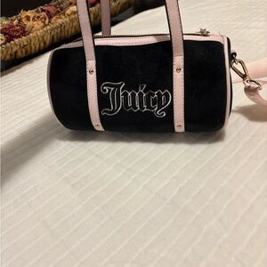 Juicy Couture Black and Pink Mini Bag